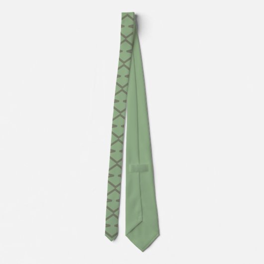 Green Bowties Stropdas (Achterkant)