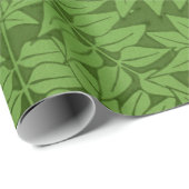 Green Branch Pattern (Oerwoud Art) (William Morris Cadeaupapier (Rol Hoek)