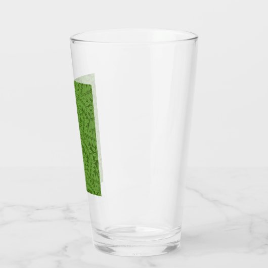 Green Branch Pattern (Oerwoud Art) (William Morris Glas (Links)