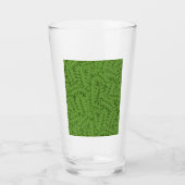 Green Branch Pattern (Oerwoud Art) (William Morris Glas (Voorkant)