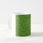 Green Branch Pattern (Oerwoud Art) (William Morris Koffiemok (Voorkant links)