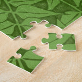 Green Branch Pattern (Oerwoud Art) (William Morris Legpuzzel (Zijkant)