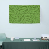 Green Branch Pattern (Oerwoud Art) (William Morris Spandoek (Beurs)