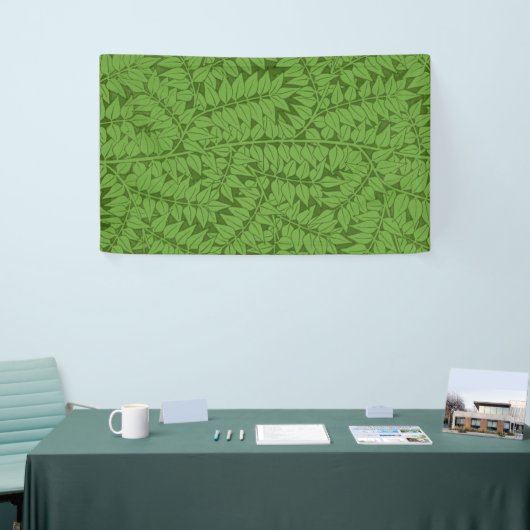 Green Branch Pattern (Oerwoud Art) (William Morris Spandoek (Beurs)