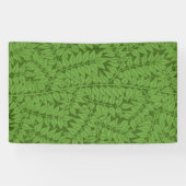 Green Branch Pattern (Oerwoud Art) (William Morris Spandoek (Horizontaal)