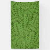 Green Branch Pattern (Oerwoud Art) (William Morris Spandoek (Verticaal)