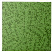 Green Branch Pattern (Oerwoud Art) (William Morris Tegeltje (Voorkant)