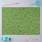 Green Branch Pattern (Oerwoud Art) (William Morris Tissuepapier (Craft)