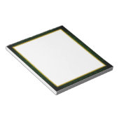 Green Brick op White Small Note Pad Notitieblok (Schuin)