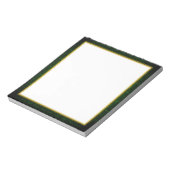 Green Brick op White Small Note Pad Notitieblok (Linkerzijde)