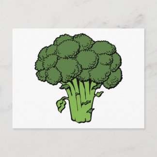 Green Broccoli Briefkaart