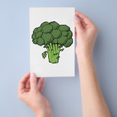 Green Broccoli Flyer (Hand)