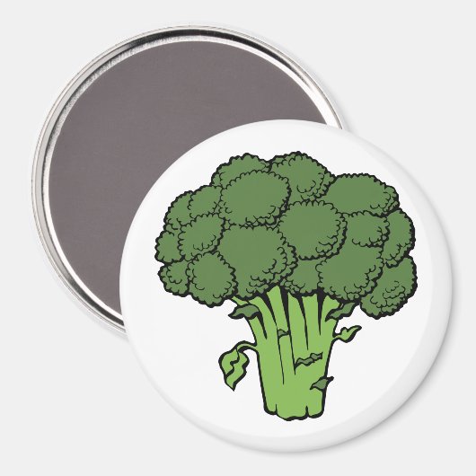 Green Broccoli Magneet (Voorkant / Achterkant)