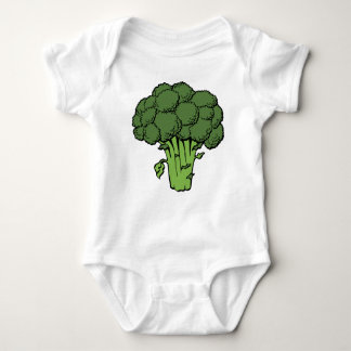 Green Broccoli Romper