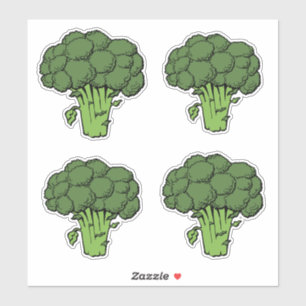 Green Broccoli Sticker