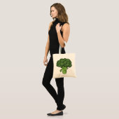 Green Broccoli Tote Bag (Voorkant (model))
