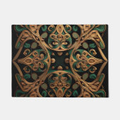 Green Bronze Ornamental Pset Decoration Deurmat (Voorkant)