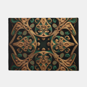 Green Bronze Ornamental Pset Decoration Deurmat