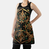 Green Bronze Ornamental Pset Decoration Schort (Insitu)