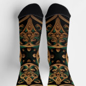 Green Bronze Ornamental Pset Decoration Sokken (Top)