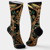 Green Bronze Ornamental Pset Decoration Sokken (Gebogen)