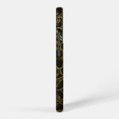 Green Bronze Ornamental Pset Decorting Pattern Samsung Galaxy Hoesje (Rechterkant)