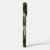 Green Brown Camouflage Personalized Case-Mate iPhone Case (Achterkant / Rechts)