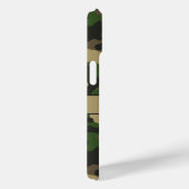 Green Brown Camouflage Personalized Case-Mate iPhone Case (Achterkant / Rechts)