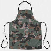 Green Brown Camouflage Schort (Voorkant)