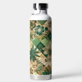 GREEN & BROWN IRISH SHAMROCKS & PLAID PATTERNS WATERFLES (Rechts)