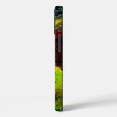 Green Brown pouring colour Case-Mate iPhone Case (Achterkant / Links)