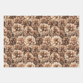 Green Brown Tree Inpakpapier Vel (Voorkant 2)