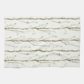 Green Brown Trees Theedoek (Horizontaal)