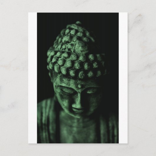Green Buddha Briefkaart (Voorkant)