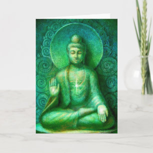 Green Buddha Kaart