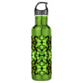 Green Buddha Kaleidoscoop Waterfles (Voorkant)