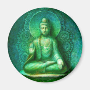 Green Buddha Magneet