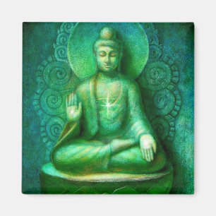 Green Buddha Magneet