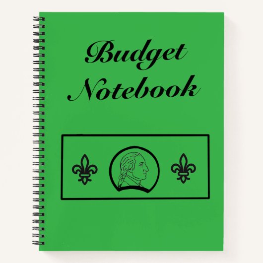 Green Budget Notebook Notitieboek (Voorkant)