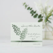 Green Buds Sla het Date Briefkaart op (Staand voorkant)