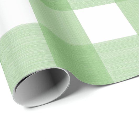 Green Buffalo Check Cadeaupapier (Rol Hoek)