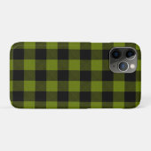 Green Buffalo Check Garden Case-Mate iPhone Case (Achterkant (horizontaal))