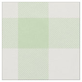 Green Buffalo Check Pattern Stof (Close Up)