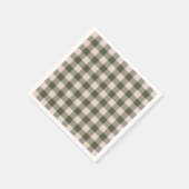 Green Buffalo Plaid Boerderij Servet (Hoek)