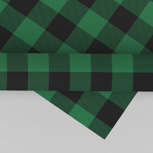 Green Buffalo Pset-kerstcadeau Cadeaupapier