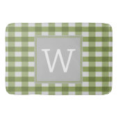 Green Buffalo Pset Monogram Bath Mat (Voorkant)