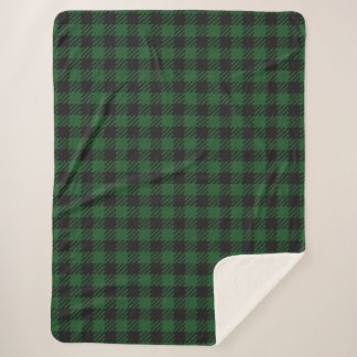 Green Buffalo Pset Sherpa Blanket Deken
