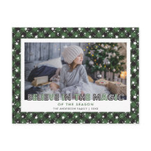 Green Buffalo Pset Snow Stars Geloof foto