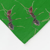 Green Bull Ants Swarm Fleece Deken (Hoek)