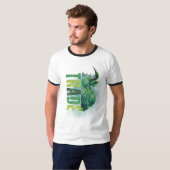 Green bull | Trade Design T-shirt (Voorkant volledig)